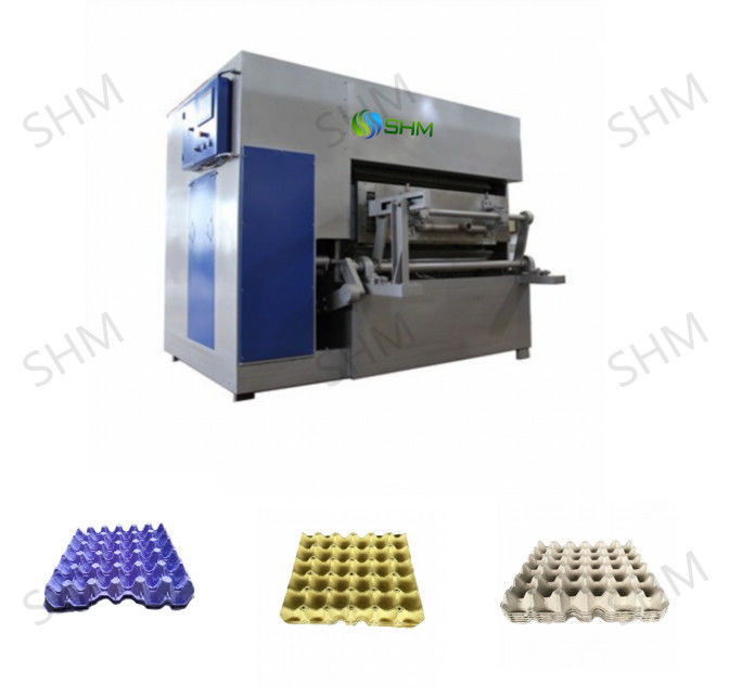Waste Paper Egg Tray Production Line Machine Fully Automatic For Industrial