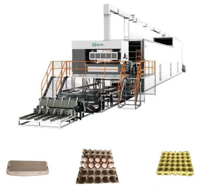 Stable Corrugated Paper Tray Making Machine Pulp Molded Products
