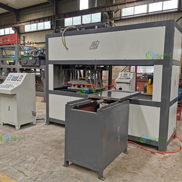PLC Controlled Paper Casting Runner Forming Machine for Foundry With Hot Press Equipment