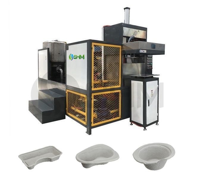 Small Business Disposable Medical Pulp Paper Kidney Tray Machine All In One Free of Installation Easy Operation