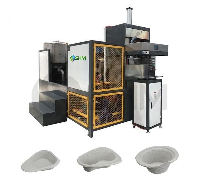 Small Business Disposable Medical Pulp Paper Kidney Tray Machine All In One Free of Installation Easy Operation