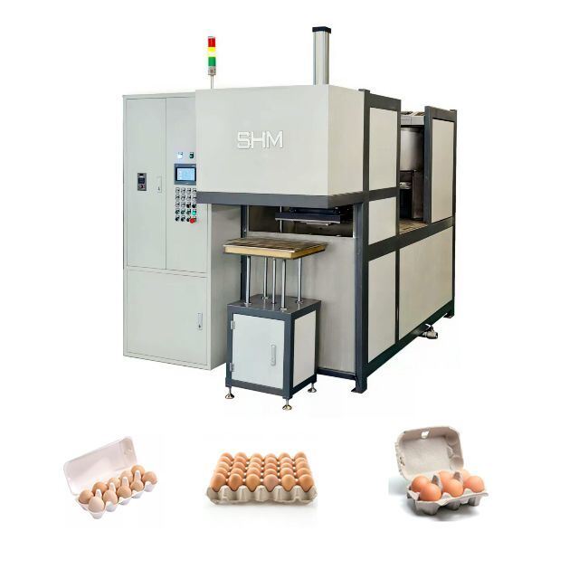 All-in-One Waste Paper Laboratory Paper Pulp Forming Machine / Small Capacity Egg Tray Machine / Lab Sample Molded Pulp Machine Egg Tray Production Process